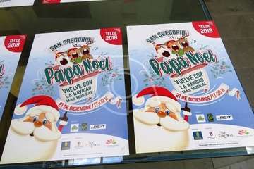 Música e ilusión en grandes dosis para recibir a Papá y Mamá Noel en Los Llanos (Foto TA)